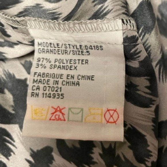 Leopard Print Corset Wiggle Dress Size Small - Picture 6 of 6